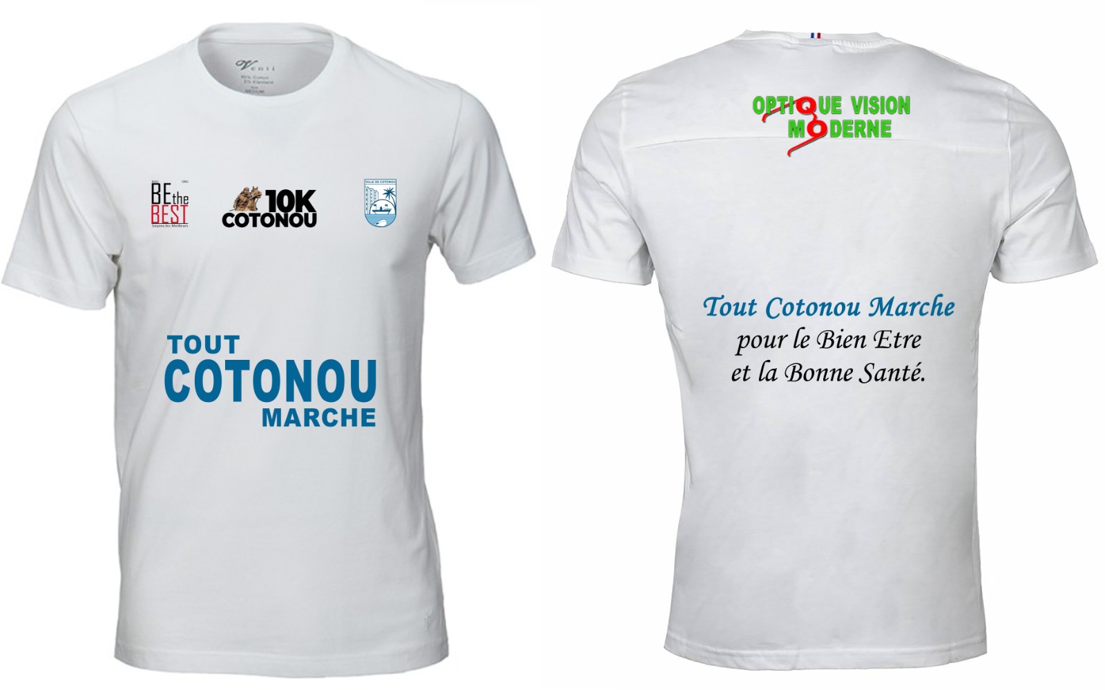 TEE -SHORT 14ème EDITION TOUT COTONOU MARCHE